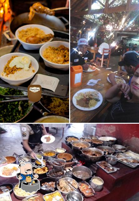 Comida em Restaurante Nossa Casa