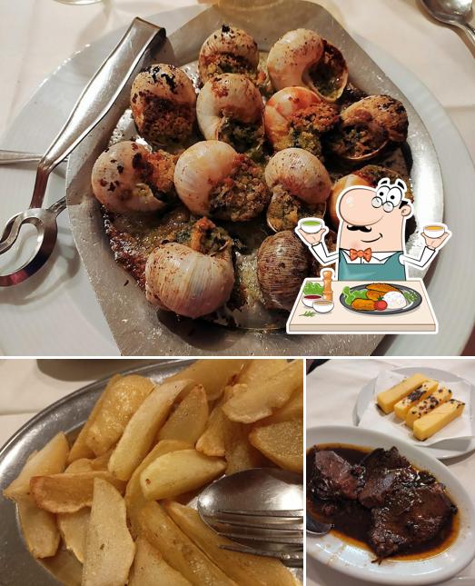 Platti al Ristorante Cavalier Saltini
