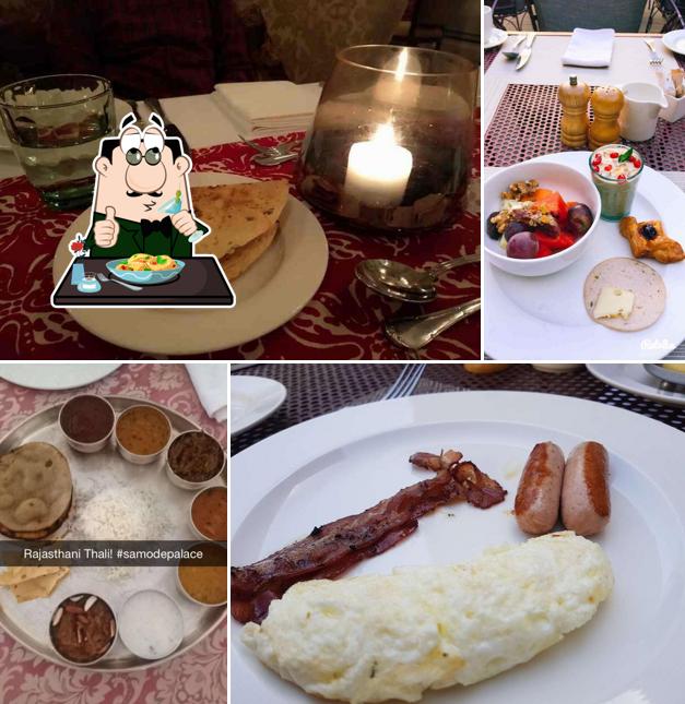 Meals at Samode Haveli Restaurant