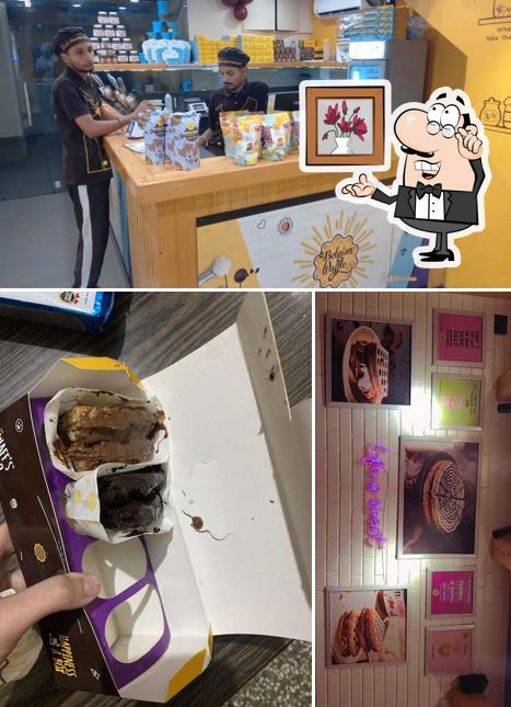 Check out how The Belgian Waffle Co looks inside