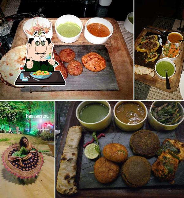 Food at Water Fall Restaurant
