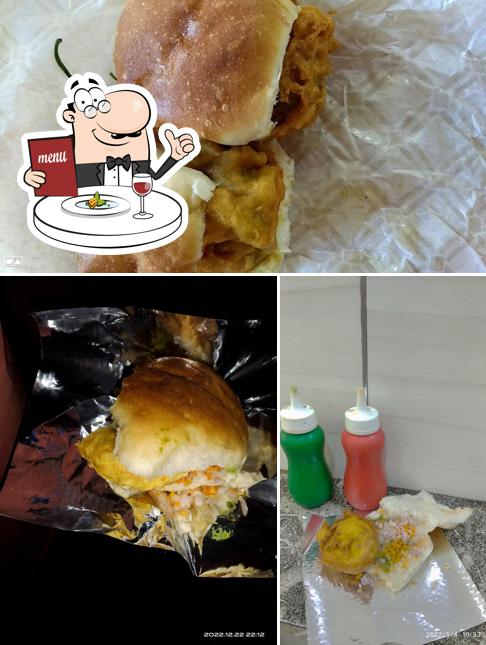 Meals at Bhau Vada Pav