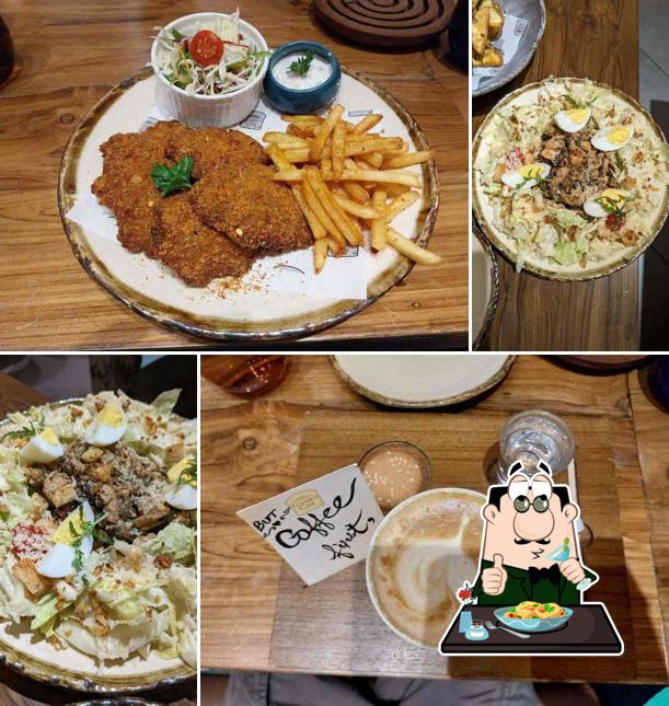 Food at Loafer's Cafe