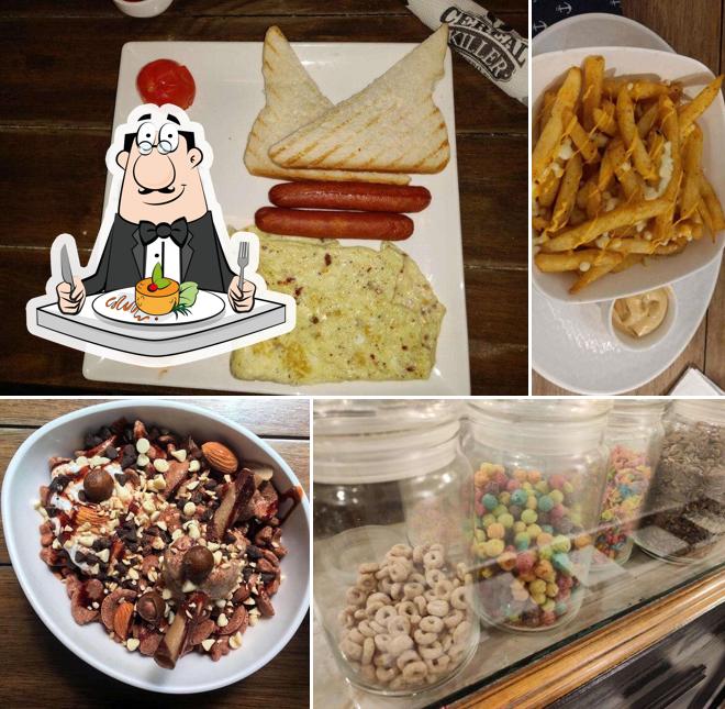 Meals at Cereal Killer Bistro
