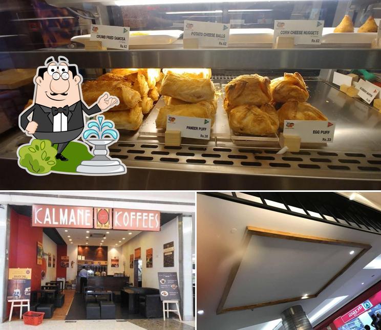 The picture of Kalmane Koffees’s exterior and burger