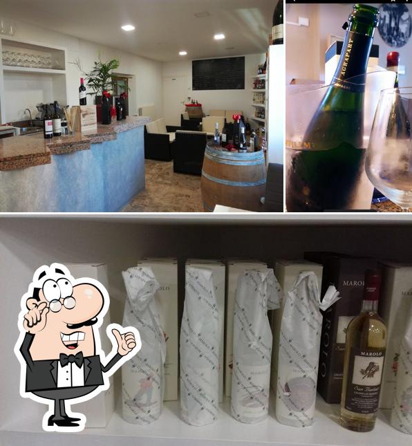 La interni e alcol del ristorante