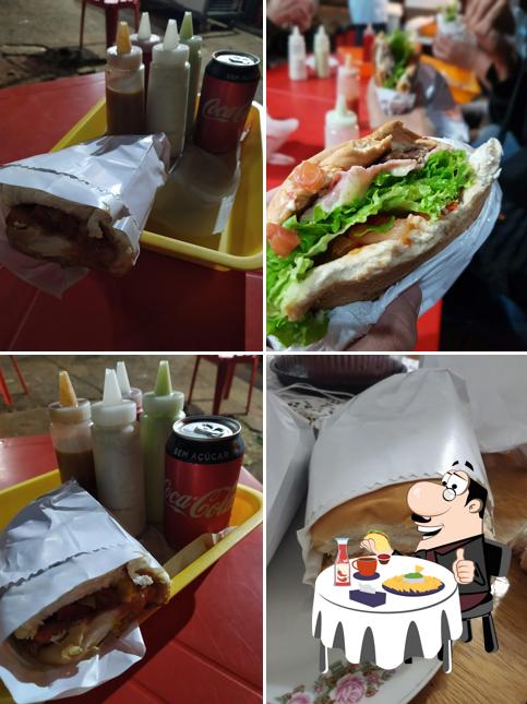 Deguste um dos hambúrgueres servidos no Dogão Lanches