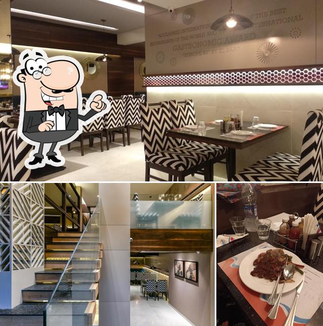 The interior of Kobe Sizzlers