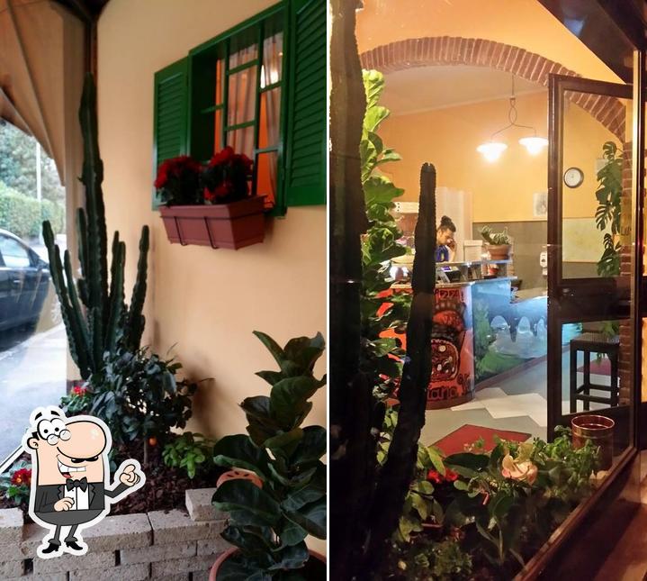 Gli interni di Da Orazio