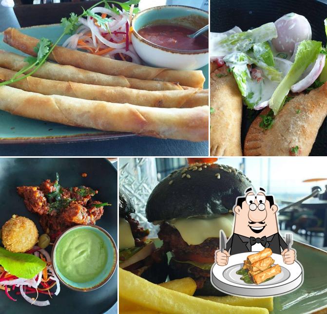 Spring rolls at Harbour Vue - Hotel Novotel