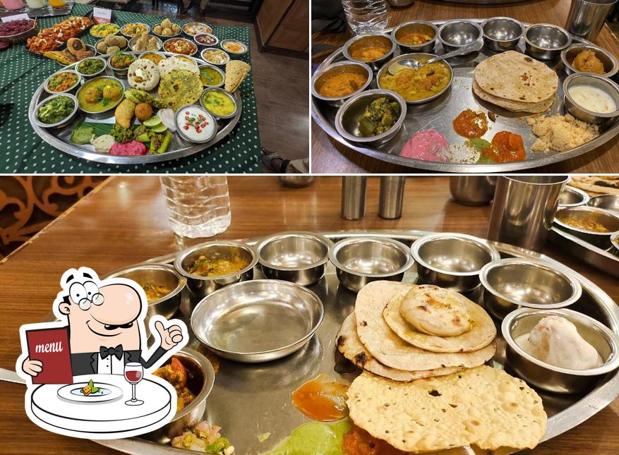 Food at Rajdhani Thali Restaurant