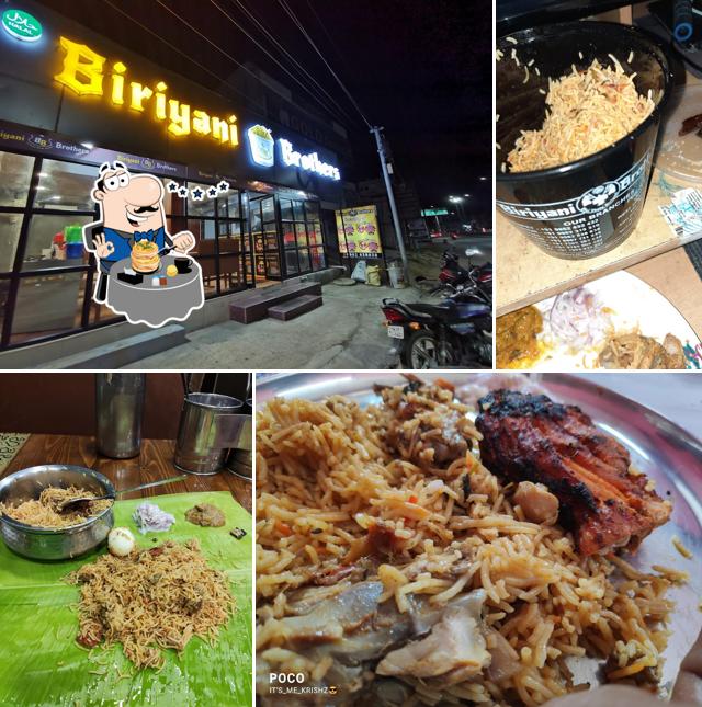 Food at Biriyani Brothers