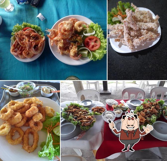 Platos en Cabana Vó Eró