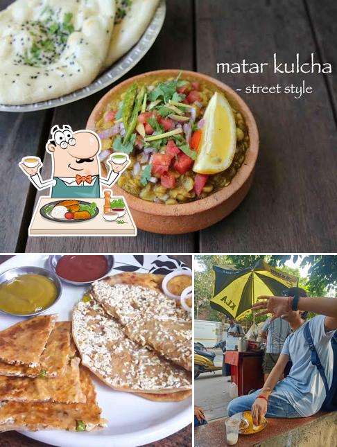 The restaurant's food and beverage