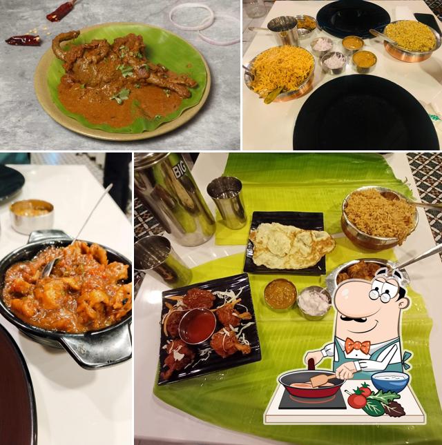 Chicken curry at Madurai Kannappar Mess, Urapakkam