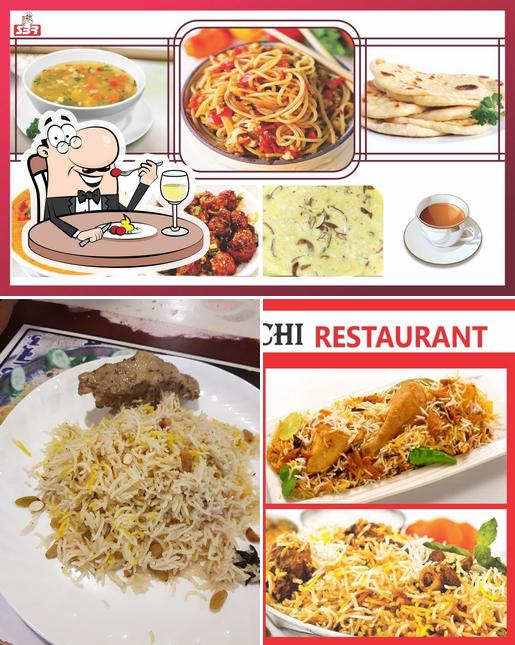 Food at Shaan Bawarchi Restaurent