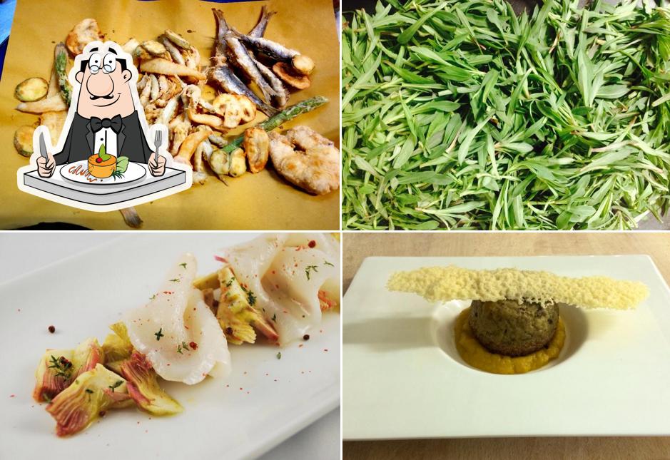 Cibo al Trattoria al Sasso