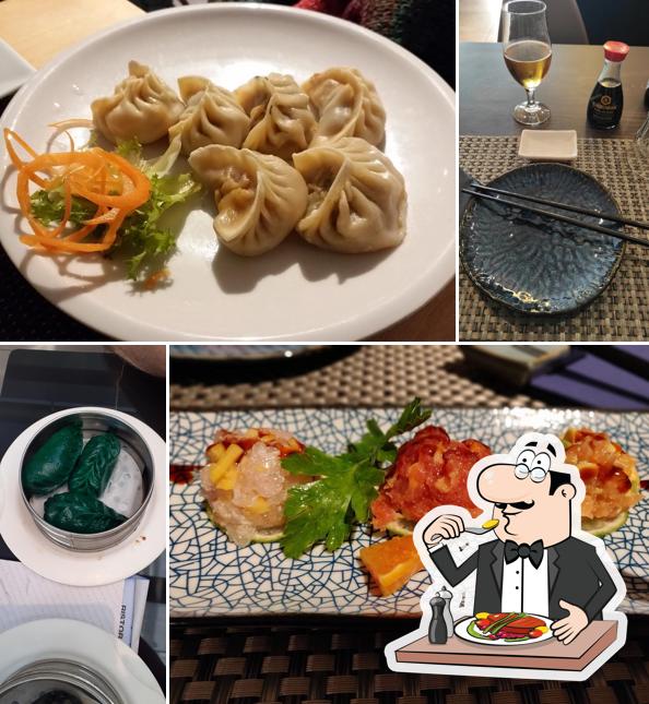 Cibo al Ristorante Giapponese Tao