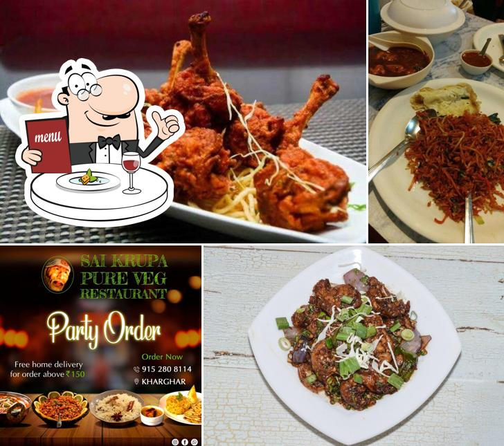 Food at Saikripa Restaurant