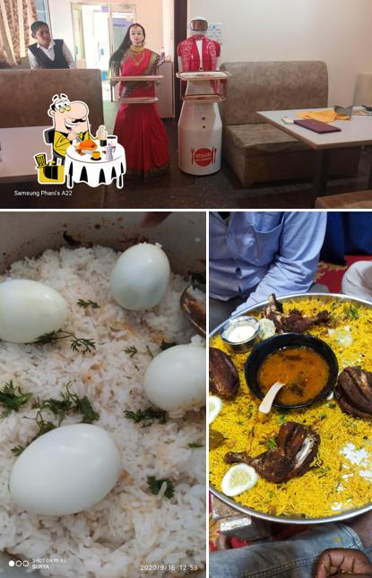 Sithaara Family Restaurant &Mess is distinguished by food and interior