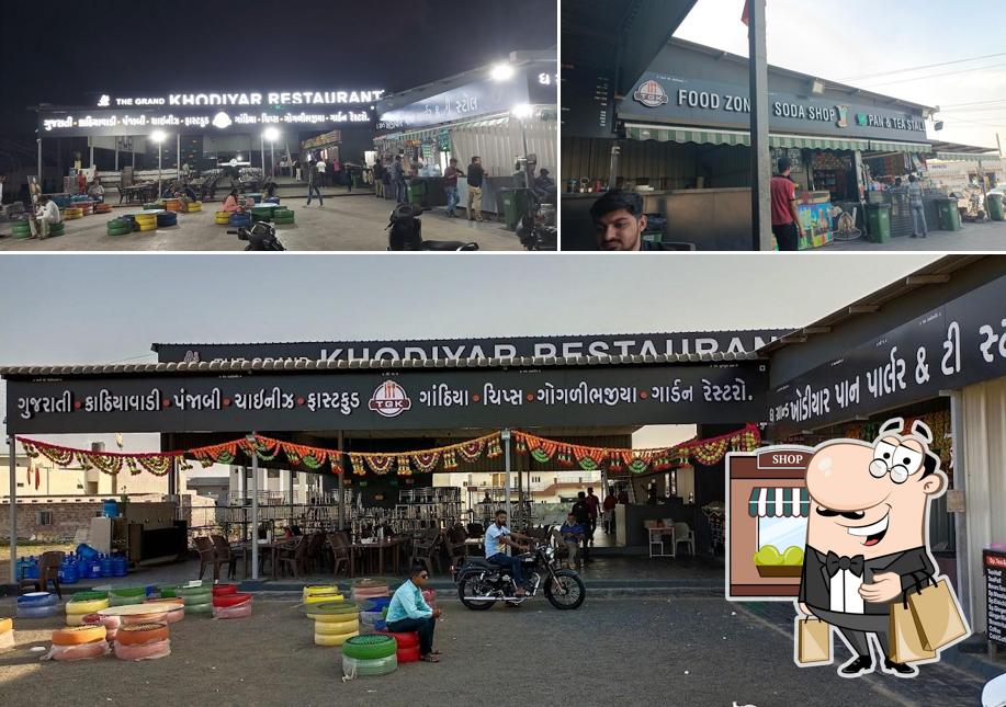 Check out the outside part of The Grand Khodiyar Restaurant / Best Restaurant in Rajkot