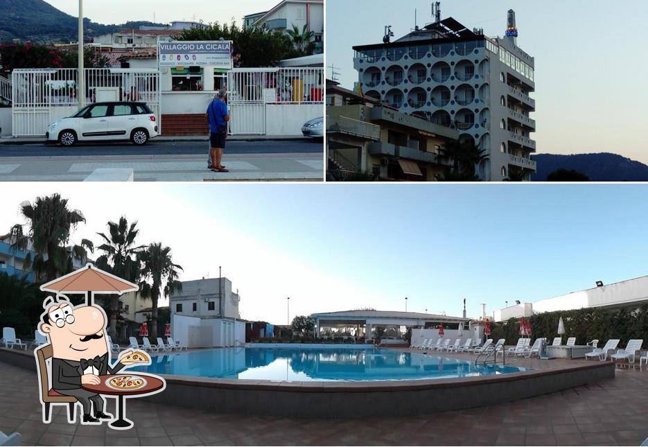 Goditi la vista dagli esterni di Villaggio La Cicala (Fuoriluogo s.a.s)
