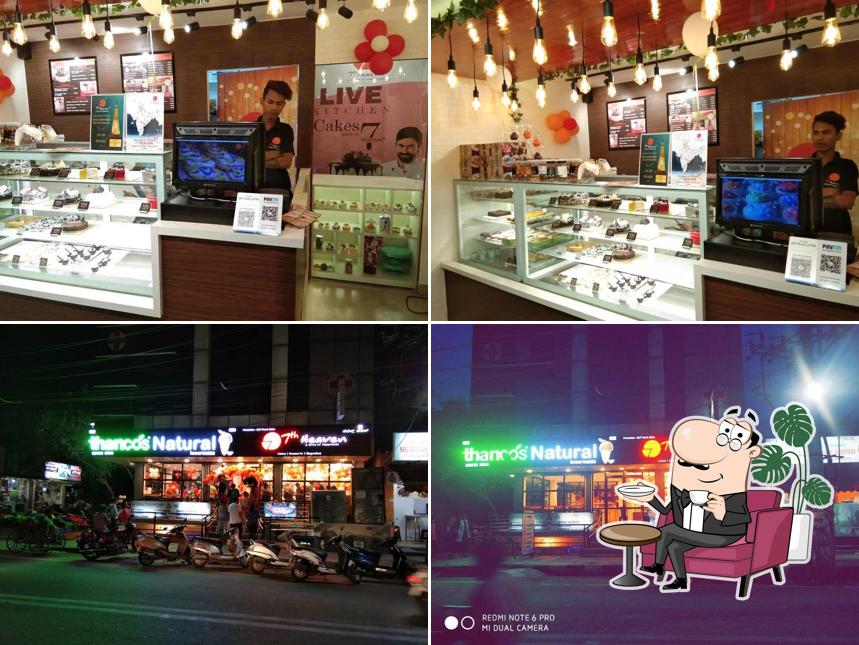 The interior of 7th Heaven Cake & Dessert