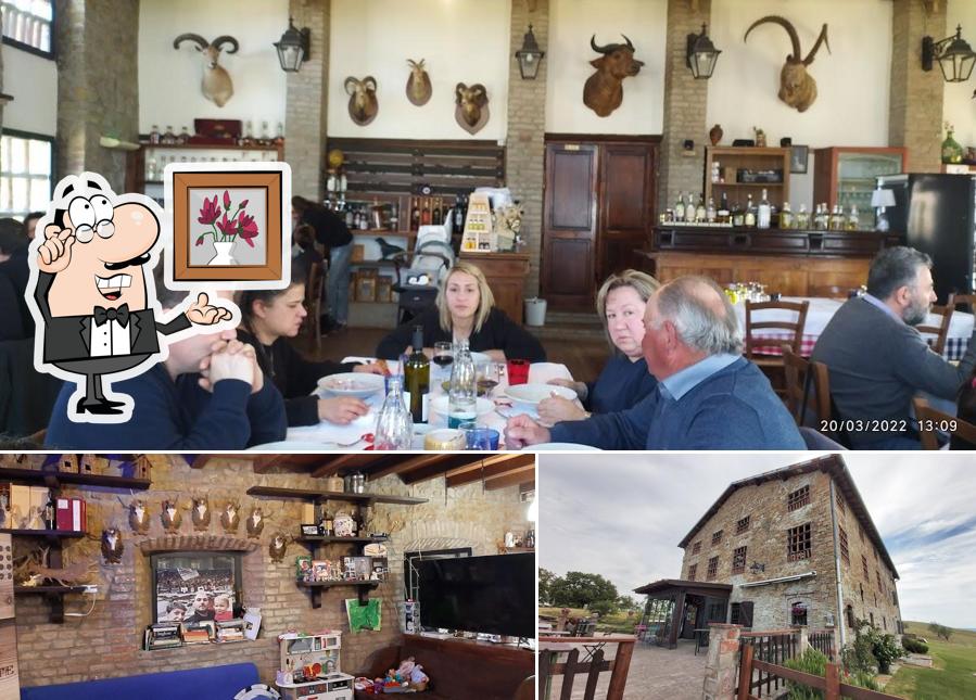 Gli interni di Circolo della Caccia Monte Vangelo