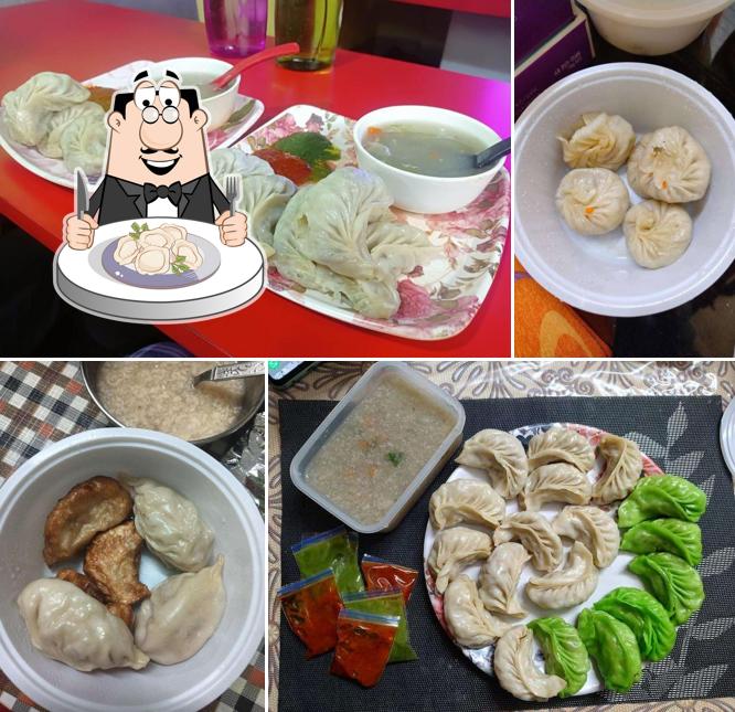 Dumplings at Momo More