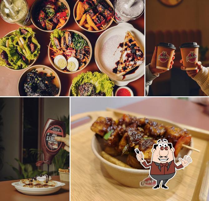 Food at Panda Oriental Food Bar