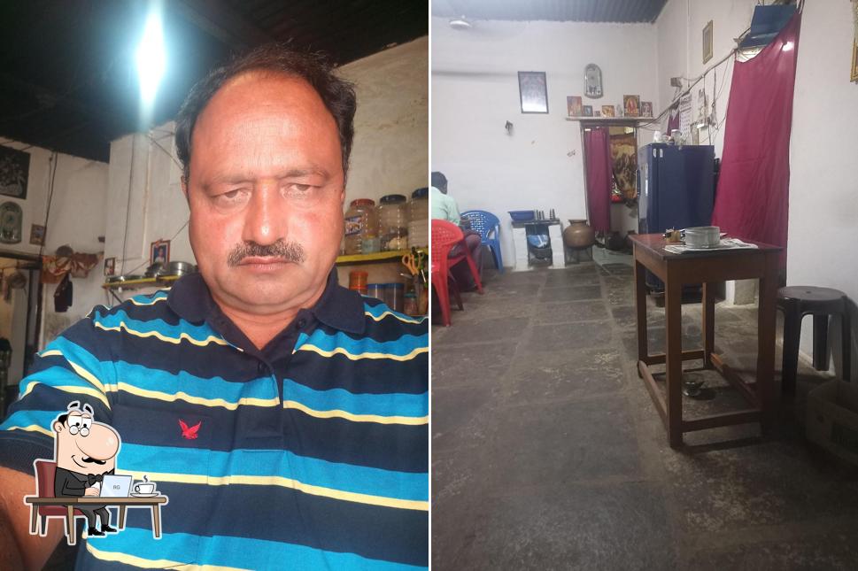 The interior of Prashant Savaji Restaurant