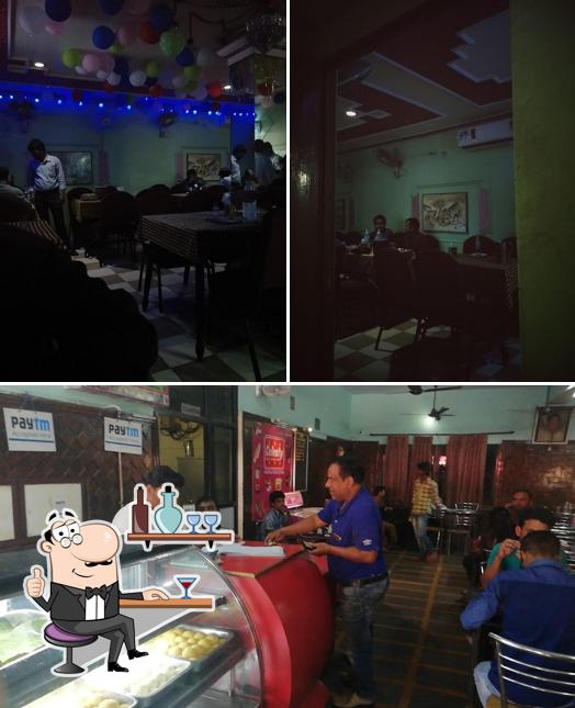 The interior of Priti Restaurant & Bar