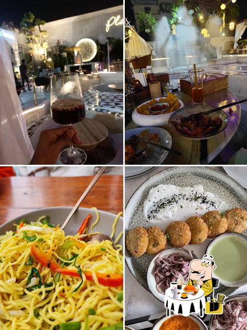 Food at The Big Tree Cafe