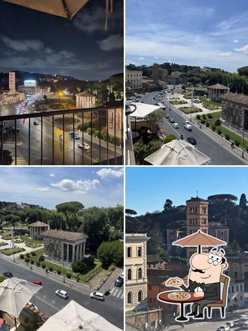 Gli esterni di 47 Circus Roof Garden