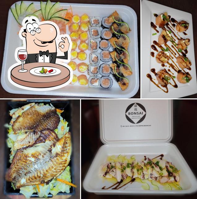 Platos en Bonsai - Restaurante Japonês