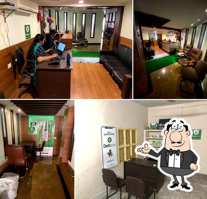 The interior of Delibots - Quick Delivery of Essentials