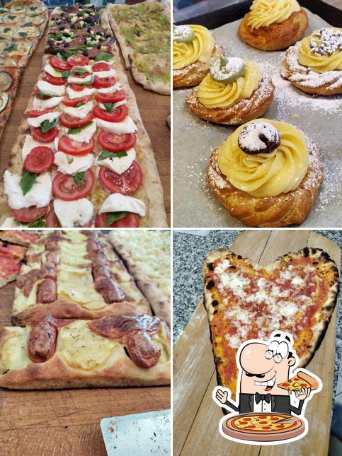 A Due Al Forno- Bakery Cafè -, puoi ordinare una bella pizza