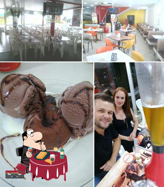 Fass Burger serve uma escolha de sobremesas