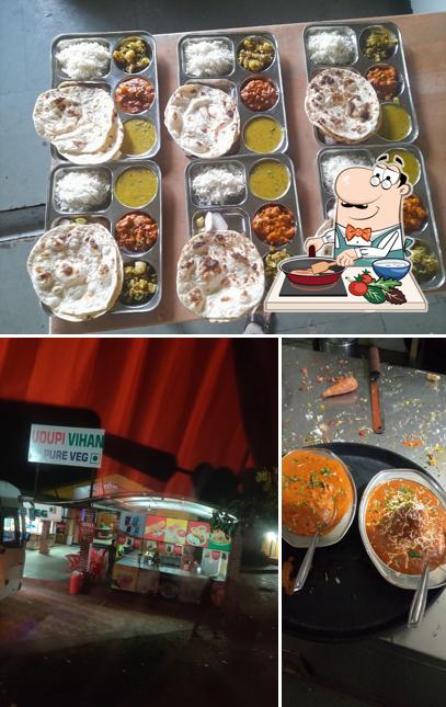 Chicken curry at HOTEL REAL GARDEN PURE VEG