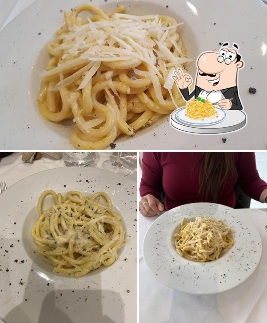 Spaghetti alla carbonara al La Casa