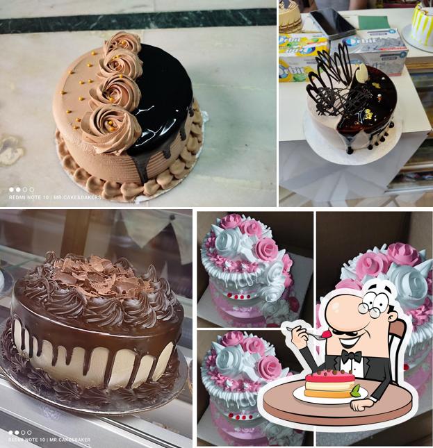 Mr.CaKe & BaKers offers a number of sweet dishes