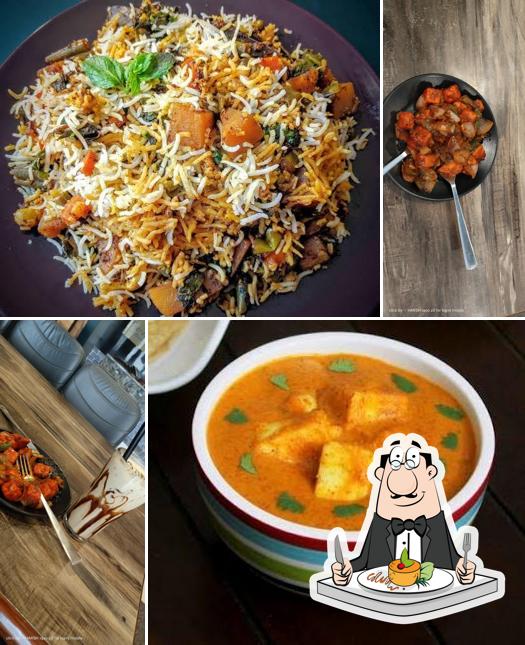 Food at New Komal Juice center