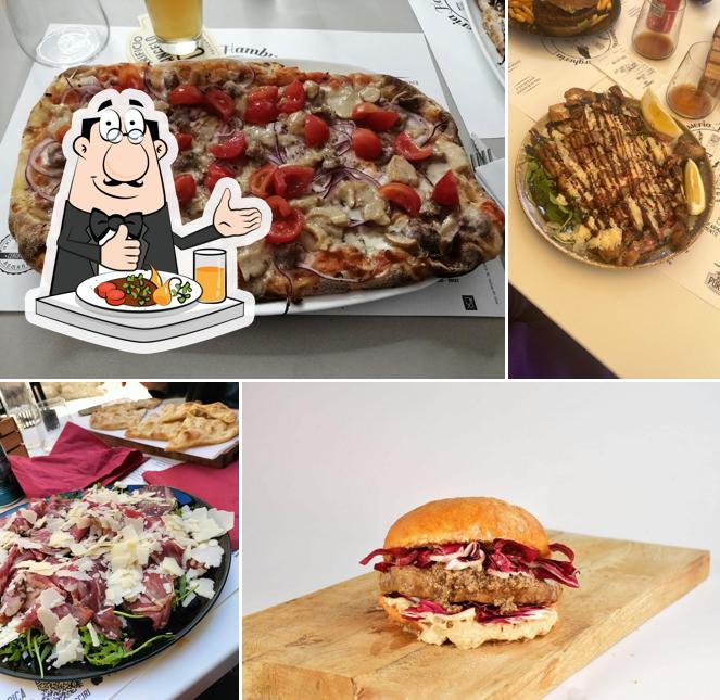Panino con maiale stirato al Pinseria Hamburgheria Torre Degli Sciri Perugia