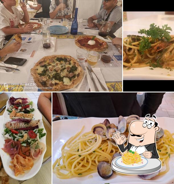 Spaghetti alla carbonara al Ristorante Donn' Amalia