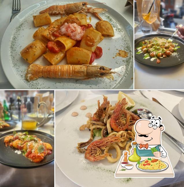 Scampi al Trattoria Castel Nuovo