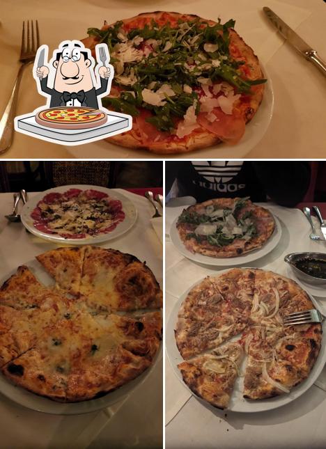 Bestellt eine Pizza bei Trattoria Da Fausto