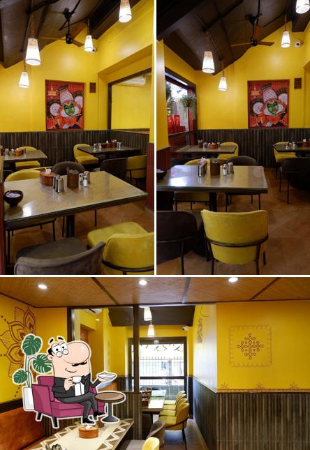 Check out how South Indian Brahmin Cafe looks inside