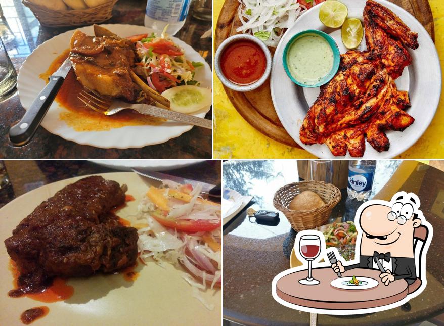 Food at Andron Restaurant