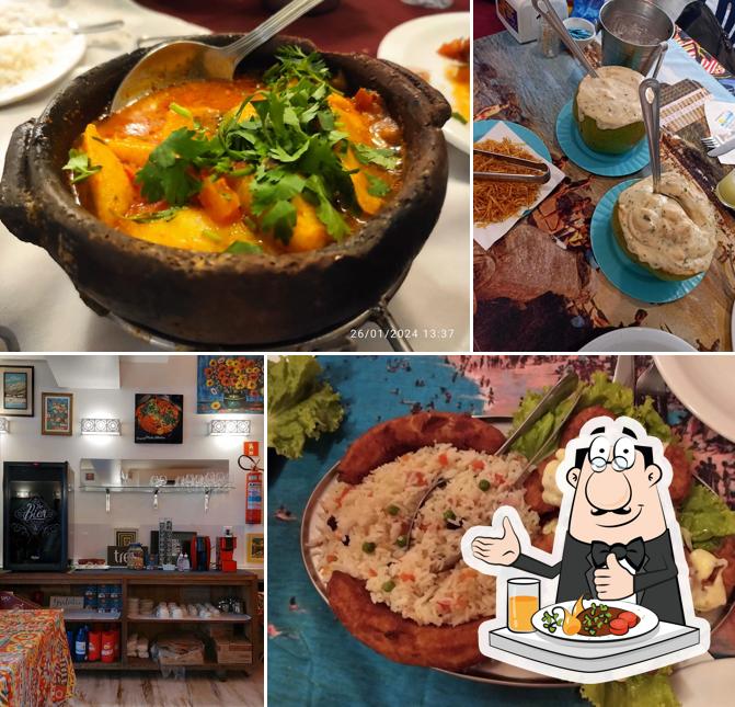 Comida em Restaurante Atlântica Vitória
