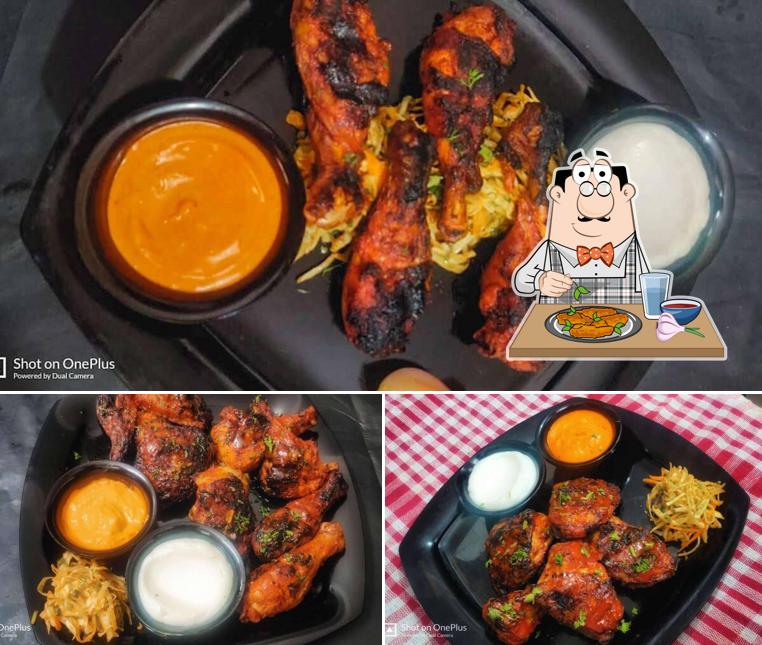 Chicken wings at Barbeque House